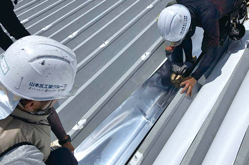 遮熱塗料の問題を解決した新工法